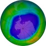 Antarctic Ozone 2015-10-12